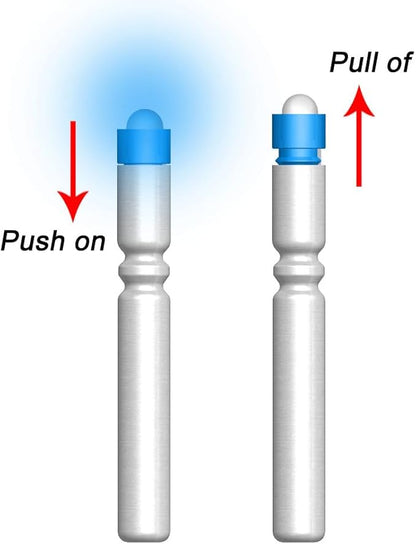 Fishing Bobber Lights,Night Fishing Float Lights,Fishing Glow Sticks,Lighted Nocks for Arrows 6-Pack