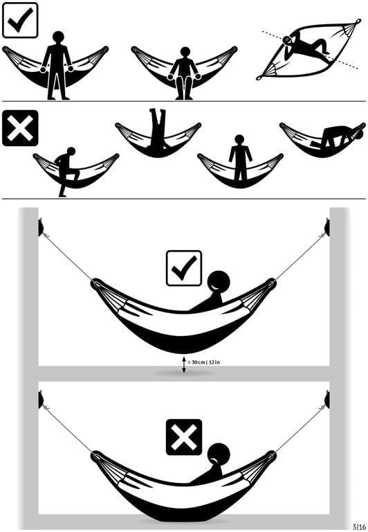 La Siesta® Large Double Brisa Classic Hammock & TreeMount, Trees Beams Posts Suspension Kit, Indoor Outdoor Hammock Swing, Weather Resistant, Almond