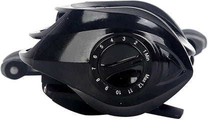 Baitcaster Reels, Lightweight Bait Caster Reel - 7.2:1 Gear Ratio, Up to 22lbs Drag Capacity, Magnetic Brakes, Perfect for Saltwater Fishing and Surf Fishing Rods