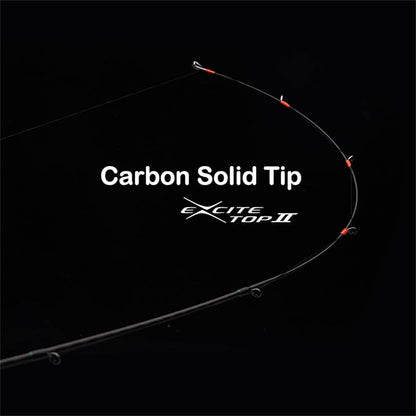 PURELURE Zero Ultralight Fishing Rod Solid Tip, 40 Ton Carbon Fiber Spinning & Casting Rod 2 or 5-Piece, Extra Fast/Fast Action, One-Piece Full Carbon Handle and Reel Seat, Fuji Alconite Guide