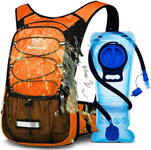 Hydration Pack, Insulated Hydration Backpack with 2L BPA Free Water Bladder and Storage, Hiking Backpack for Men, Women, Kids for Running, Cycling, Camping - Keep Liquid Cool up to 5 Hours