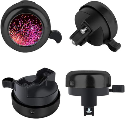 MZELQ Bicycle Bell Cute Clear Sound Adjustable Size Aluminum Bike Accessories Bell Ring for Girls Women Kids Adults
