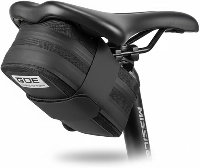 Bike Seat Bag, Bicycle Saddle Bag,Bicycle Strap-On Saddle Bag, Cycling Bag, Waterproof Bike Bag for all our essentials, bike bags for Mountain Road Bikes