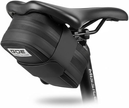 Bike Seat Bag, Bicycle Saddle Bag,Bicycle Strap-On Saddle Bag, Cycling Bag, Waterproof Bike Bag for all our essentials, bike bags for Mountain Road Bikes