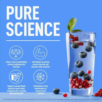 Keppi Electrolytes Powder – Blueberry Pomegranate Flavor 50 Servings – No Sugar Hydration Supplement with Potassium, Magnesium, Sodium – Keto, Vegan, Fasting-Friendly, Zero Calorie Electrolyte Drink