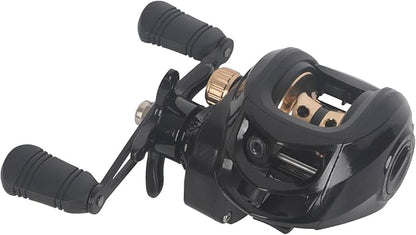 Baitcaster Reels, Lightweight Bait Caster Reel - 7.2:1 Gear Ratio, Up to 22lbs Drag Capacity, Magnetic Brakes, Perfect for Saltwater Fishing and Surf Fishing Rods