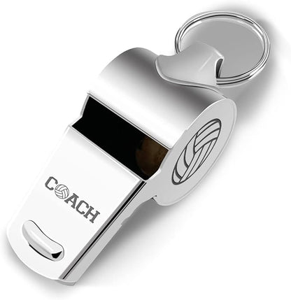 Whistle Volleyball Coach Gifts Whistle for Coaches Teachers Whistle Emergency Coach Referee Lifeguard Loud Whistle for Men Women Teacher Referees Sports Coaches Whistle with Lanyard Cheer Coach Gift.