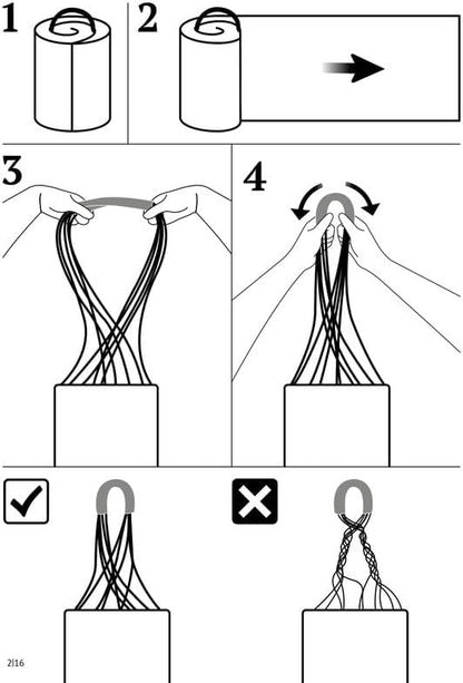 La Siesta® Large Double Brisa Classic Hammock & TreeMount, Trees Beams Posts Suspension Kit, Indoor Outdoor Hammock Swing, Weather Resistant, Wave