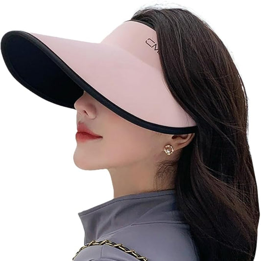 Sun Hats for Women Wide Brim UPF 50+ UV Protection Summer Beach Cap Adjustable Packable Sport Visors Tennis Golf