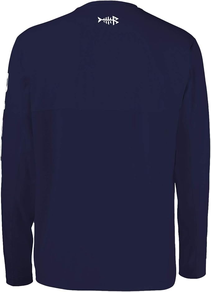 BASSDASH Fishing T Shirts for Men UV Sun Protection UPF 50+ Long Sleeve Tee T-Shirt