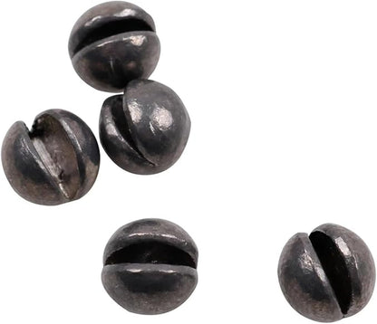 100PCS Fishing Weights Sinkers, Premium Split Shot Fishing Weights Sinkers, Round Removable Fishing Sinkers, 5 Sizes, Including 0.06/0.05/0.04/0.02/0.01ounce(Small)