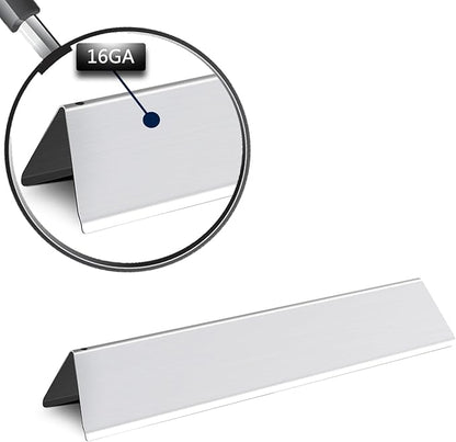 7637 7635 Grill Grates Replacement Flavorizer Bars for Weber Spirit Grill I Spirit II E-210, S-210, E-220, S-220, 17.5” Stainless Steel Cooking Grid BBQ Grill Parts 2 Burners Spirit 200 Series