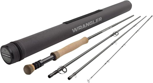Redington Wrangler Fly Fishing Rod, 4-Piece Fly Rod, Durable Nylon Travel Tube