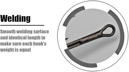 Fishing Hooks Treble Hooks for Hook Upgrade Cutting Blade 4X Strong Short Shank Black Nickle