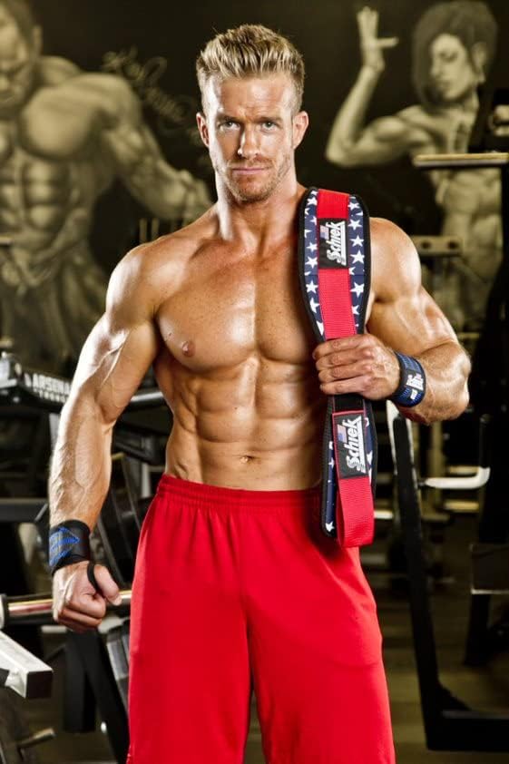 Schiek Sports Model 2004 Nylon 4 3/4" Weight Lifting Belt - Black