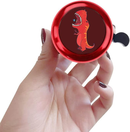 WIRESTER Cute Aluminum Round Bike Bell, Classic Ring Bicycle Bell, Bike Accessories Bell Ring for Adults Kids Girls Boys (Black, Red, Blue, Purple)