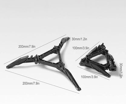 Orange Fuel Can Stabilizer for Camping Stoves,Mini Foldable Outdoor Camping Hiking Cooking Gas Tank Stove Stand,Stoves and Grills，Foldable Cartridge Canister Tripod Bracket for Hiking Camping Outdoor