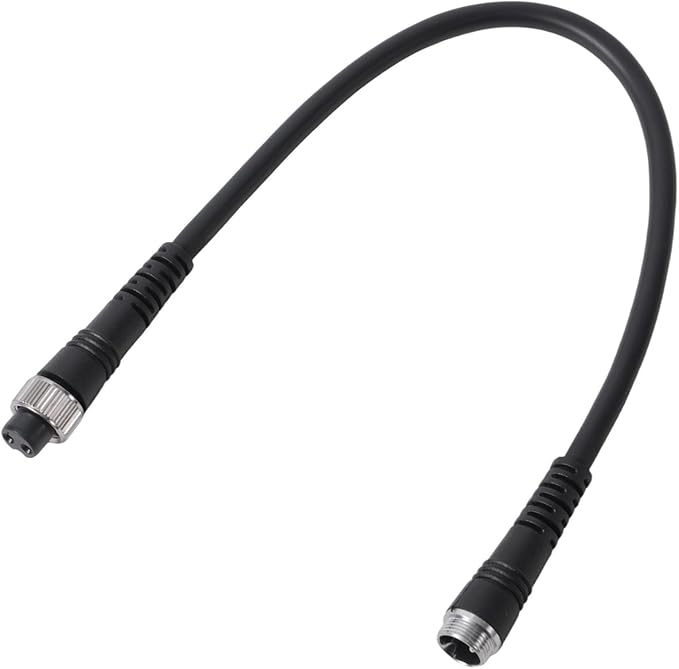 1.5FT Electric Fishing Reel Battery Cable, Durable PVC Battery Power Cord Compatible with Daiwa Tanacom Seaborg Leobritz Shimano Beastmaster Plays Ple Mio Series