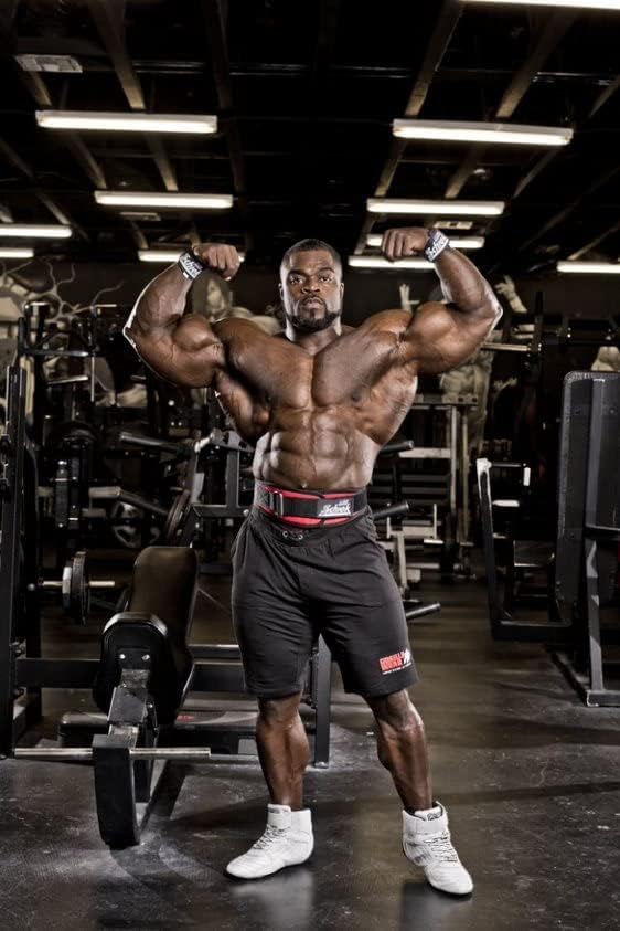 Schiek Sports Model 2004 Nylon 4 3/4" Weight Lifting Belt - Black