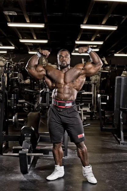 Schiek Sports Model 2004 Nylon 4 3/4" Weight Lifting Belt - Black