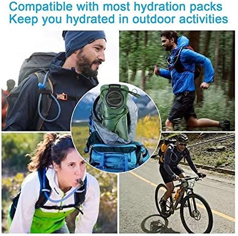 Hydration Bladder 2L-3L Water Storage Bag Reservoir,Military Hydration Pack Replacement for Hiking Biking Climbing Cycling Running Camping Backpack