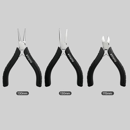 3-Piece Jewelry Pliers Set Jewelry Making Tools