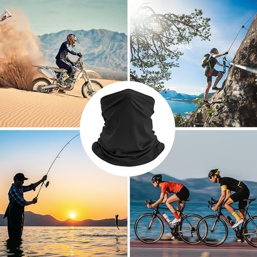 Pukavt 2 Pack 3 Hole Winter Knitted Mask, Full Face Cover Ski Mask Warm Balaclava for Skiing, Motorcycle, Snowboard