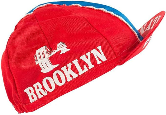 Vintage Team Cycling Caps - Anti Sweat Caps | for Stand-Alone or Under Helmet | Team Jersey Caps, Outdoor Caps, Made in Italy