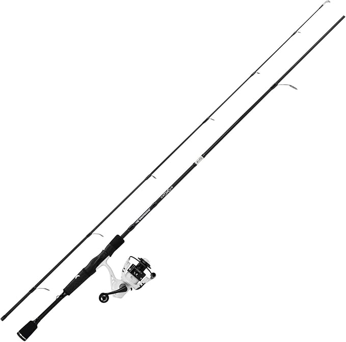 KastKing Crixus Fishing Rod and Reel Combo, High Performance Spinning & Baitcaster Combo, IM6 Graphite 2Pc Blanks, Zirconium Oxide Rings, SuperPolymer Handle, Lightweight Reel with Aluminum Spool