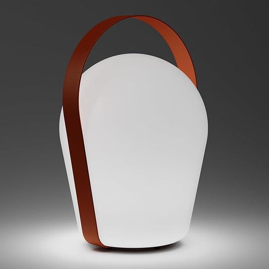 Outdoor Floor Lamp,Patio Lights Outdoor Waterproof,Cordless Lamp for Patio Decor,IP65 Waterproof Lamp,2200mAh Rechargeable Li-ion Battery Outdoor Lantern,Outdoor Table Decor,Terra Cotta,Large