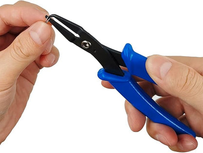 Jewelry Pliers and Split Jump Rings Kit lyfLux 500 PCS 6 mm Metal Split Jump Rings Double Loops with Jump Ring Opening Pliers for Jewelry Beading Repair Making Supplies