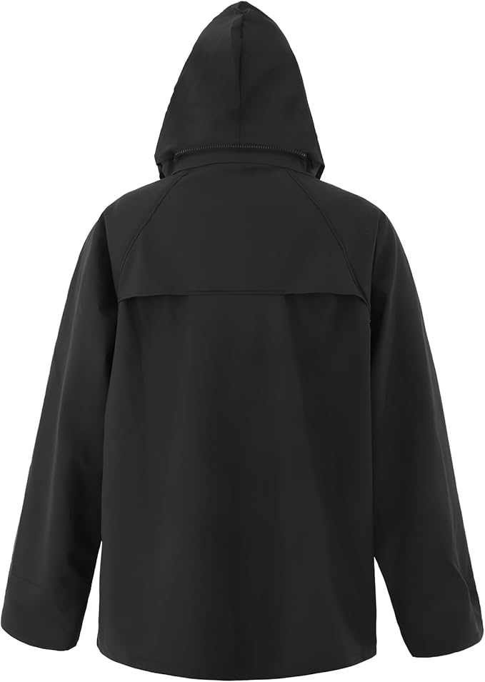 Rain Suit For Men & Women Waterproof Heavy Duty Rain Gear Reflective Jacket for Fishing Outdoor Work Raincoats