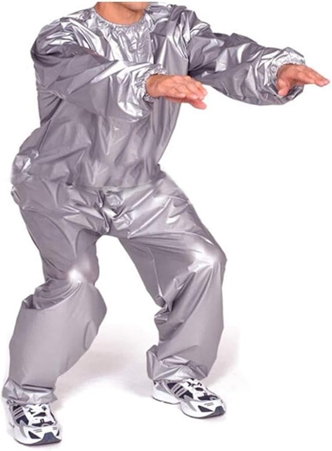 GOLD XIONG PADISHAH Heavy Duty Fitness Weight Loss Sweat Sauna Suit Exercise Gym Anti-Rip