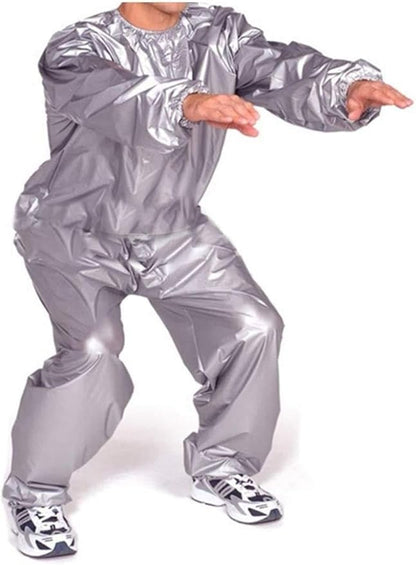 GOLD XIONG PADISHAH Heavy Duty Fitness Weight Loss Sweat Sauna Suit Exercise Gym Anti-Rip