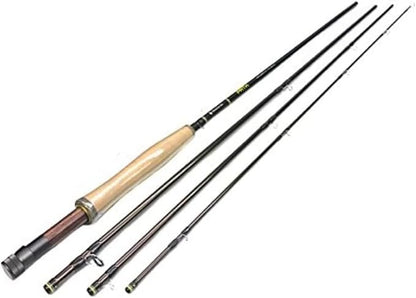 Redington Path Fly Fishing Rod with Tube, 4 Pieces, Medium Fast Action Freshwater Fly Rod, Case Included