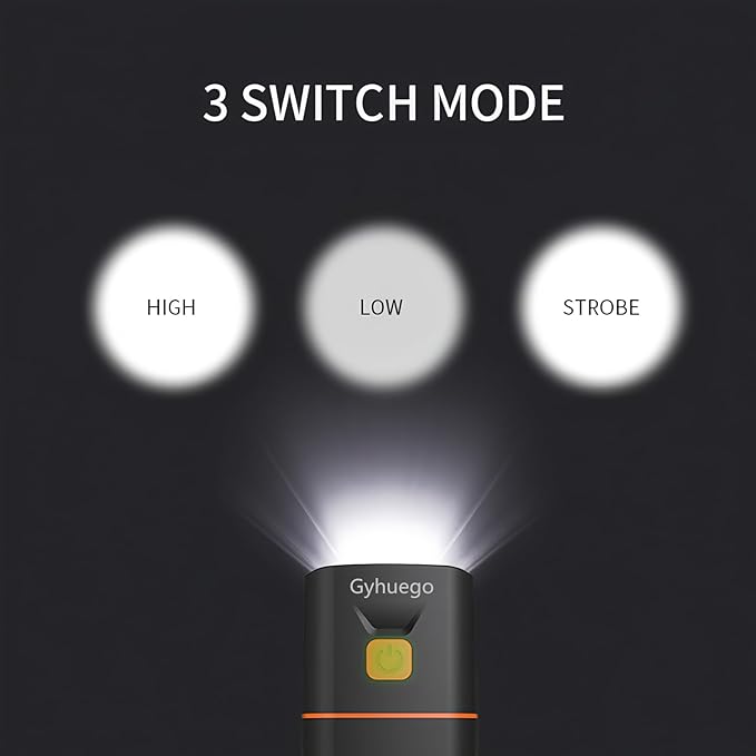 Bike Lights for Night Riding Gyhuego, Bright USB Rechargeable Front Bicycle Lights with Power Bank Function Easy to Install for Men Women Kids Road Mountain Safety Night Cycling