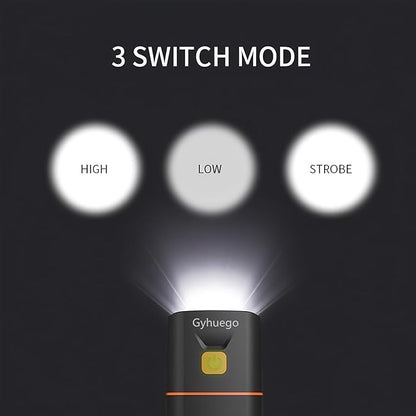 Bike Lights for Night Riding Gyhuego, Bright USB Rechargeable Front Bicycle Lights with Power Bank Function Easy to Install for Men Women Kids Road Mountain Safety Night Cycling