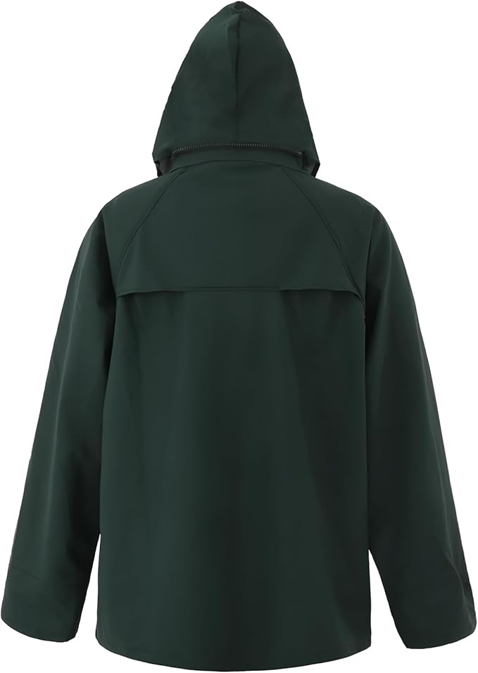 Rain Suit For Men & Women Waterproof Heavy Duty Rain Gear Reflective Jacket for Fishing Outdoor Work Raincoats