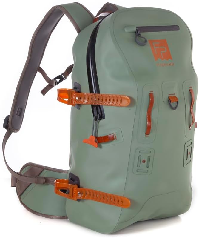 fishpond Thunderhead Waterproof Backpack – Fully Submersible Zipper, Accessory Attachments, 28L | Fishing Backpack - Eco Yucca