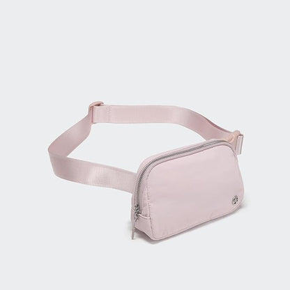 Pander Unisex Belt Bag Fanny Pack for Women with Adjustable Strap, Small Waist Pouch for Workout Running Traveling Hiking