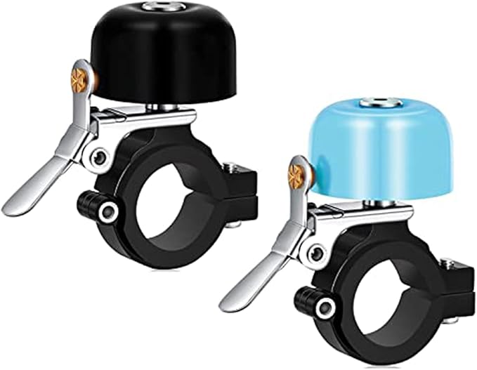 Greallthy Bike Bell Classic Brass Bicycle Bell,Bike Bells for Adults Kids, Loud Retro Bell for Road & Mountain Bikes, Universal Handlebar Fit.