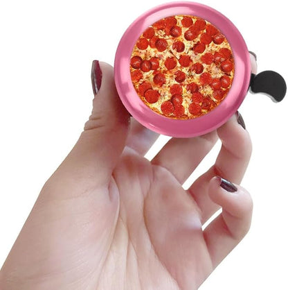 WIRESTER Pink Aluminum Round Bike Bell, Classic Ring Bicycle Bell, Bike Accessories Bell Ring for Adults Kids Girls Boys