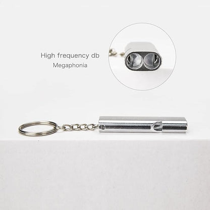 Emergency Whistles Lifeguard Safety Whistle with Lanyard and Keychain for Outdoor Camping Hiking Boating Backpacking Fishing Kayak Kids Rescue Signaling Loud Survival Whistle