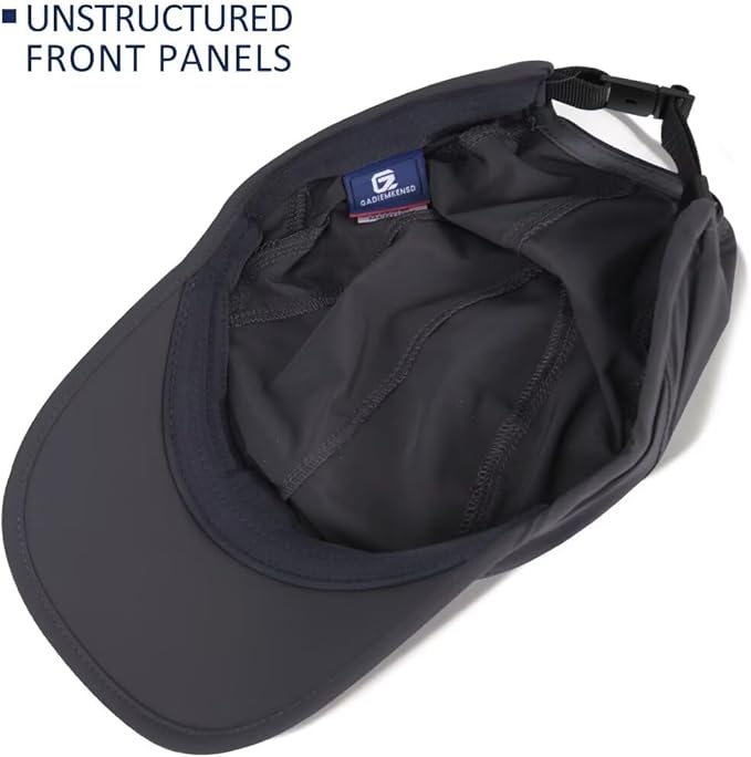 GADIEMKENSD Stretch Running Hat with Soft Brim, Quick Dry, Unstructured, Unisex-Adult