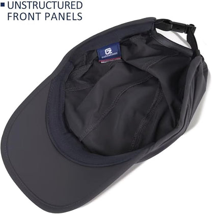 GADIEMKENSD Stretch Running Hat with Soft Brim, Quick Dry, Unstructured, Unisex-Adult