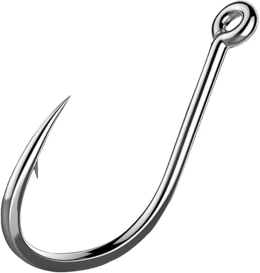 Dyxssm 150pcs/lot Circle Fishing Hooks Extra Strength Octopus Barb Fishing Hook with Offset Ponit