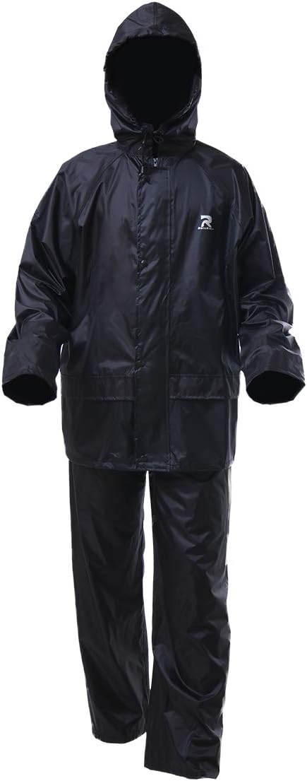 RainRider Rain Jacket Pants Suits for Men Women Waterproof Lightweight Rain Gear Workwear