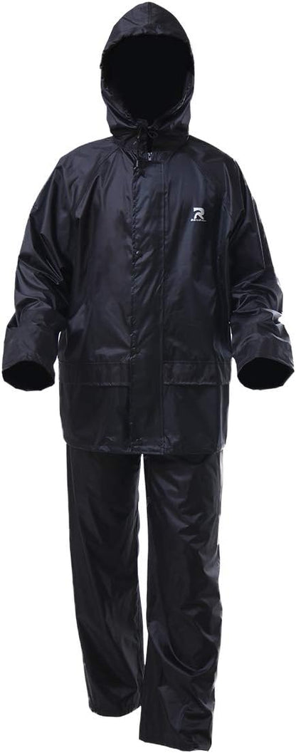 RainRider Rain Jacket Pants Suits for Men Women Waterproof Lightweight Rain Gear Workwear