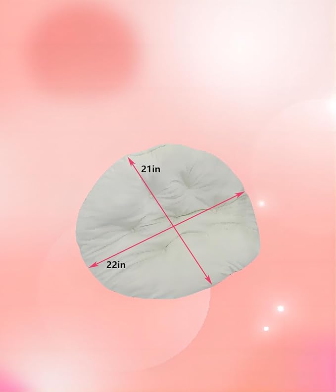 Hammock Hanging Swinging Chair,Hanging Cotton Rope Swing Chairs with Cushion and Hardware Kits, Hanging Chairs for Indoor Balcony and Outdoor Use,Perfect for Bedroom, Porch, Kids, Adults, (330 Lbs)