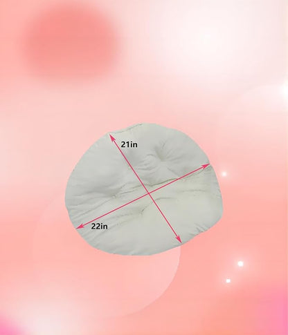 Hammock Hanging Swinging Chair,Hanging Cotton Rope Swing Chairs with Cushion and Hardware Kits, Hanging Chairs for Indoor Balcony and Outdoor Use,Perfect for Bedroom, Porch, Kids, Adults, (330 Lbs)